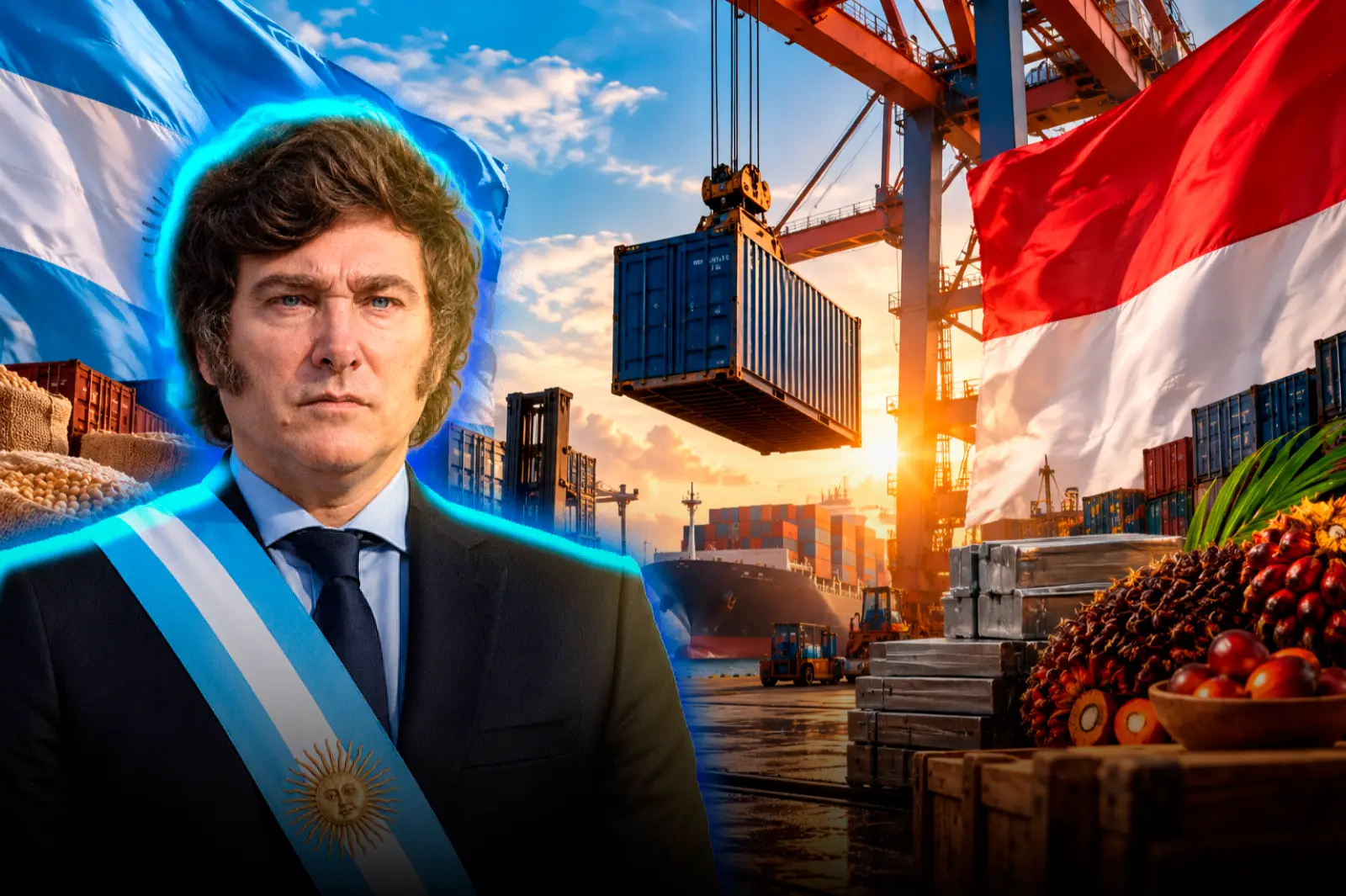 Tras las gestiones del Gobierno de Milei, las exportaciones argentinas a Indonesia crecieron 48,1% interanual