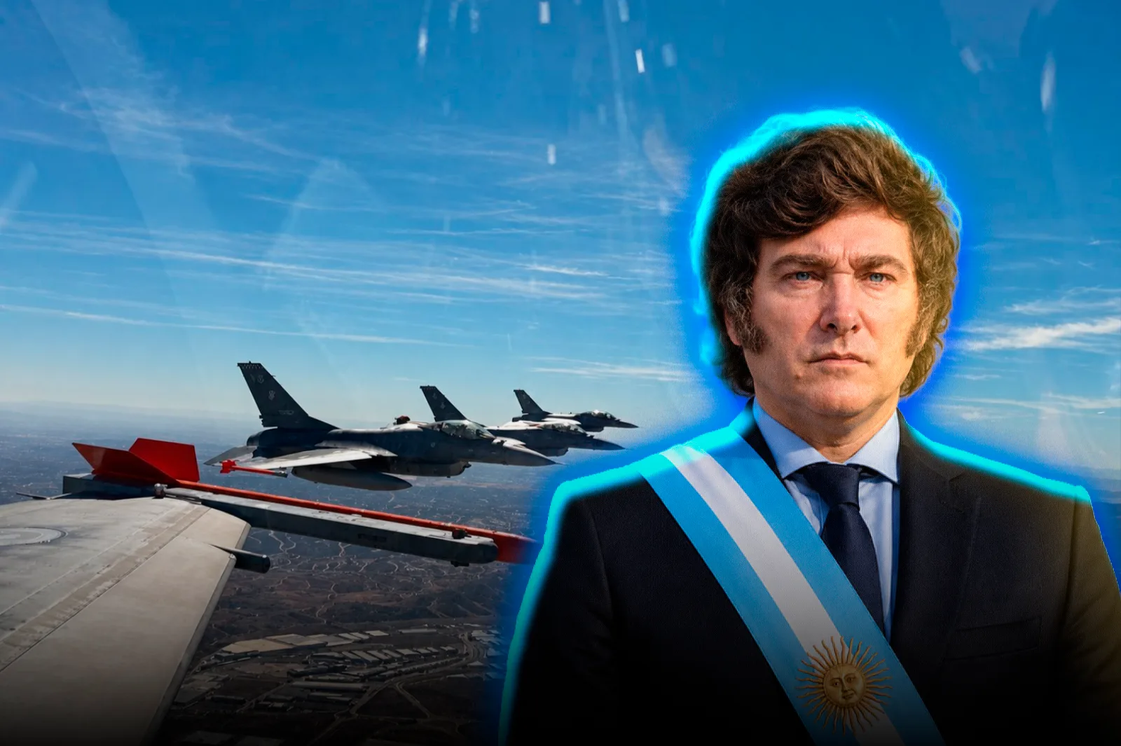 La segunda tanda de aviones F-16 despegó de Dinamarca y ya vuela rumbo a la Argentina