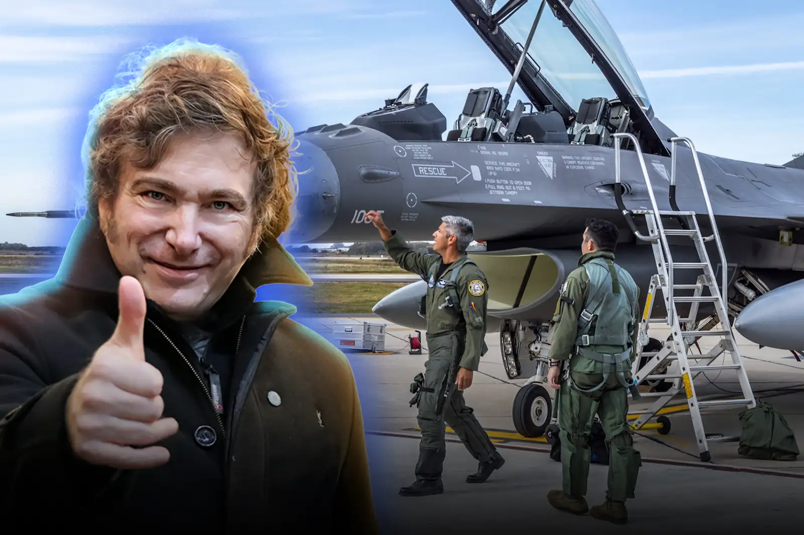 Argentina ya tiene a sus primeros pilotos habilitados para volar los F-16