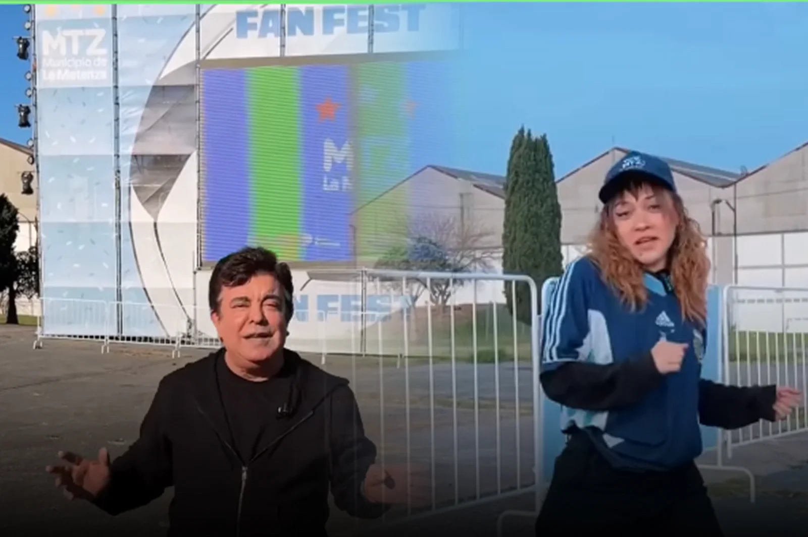 Papelón kirchnerista: Espinoza montó un fan fest multimillonario para 50 mil personas y fueron menos de 100