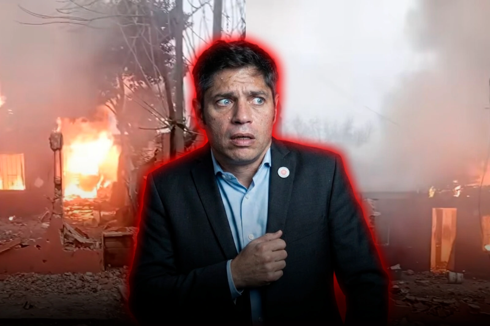 Vecinos incendiaron una casa de narcos tras un doble crimen en Florencio Varela