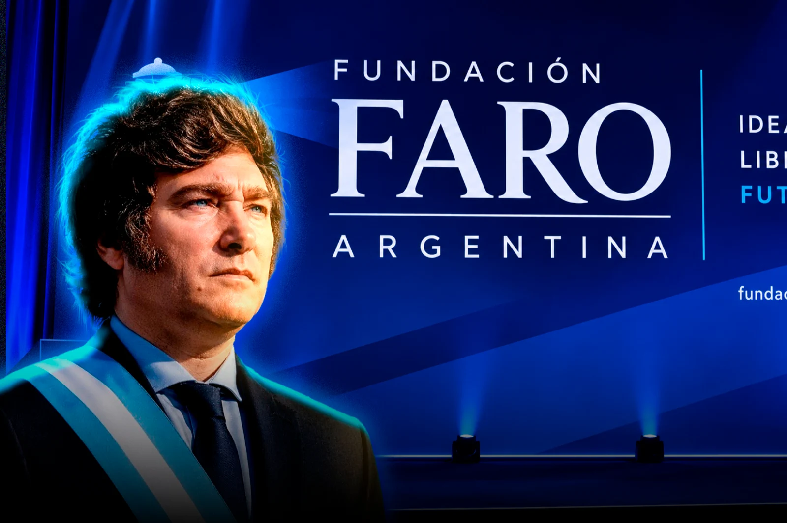 Milei brindo un discurso en la cena de fin de año de la Fundación Faro: "frase"
