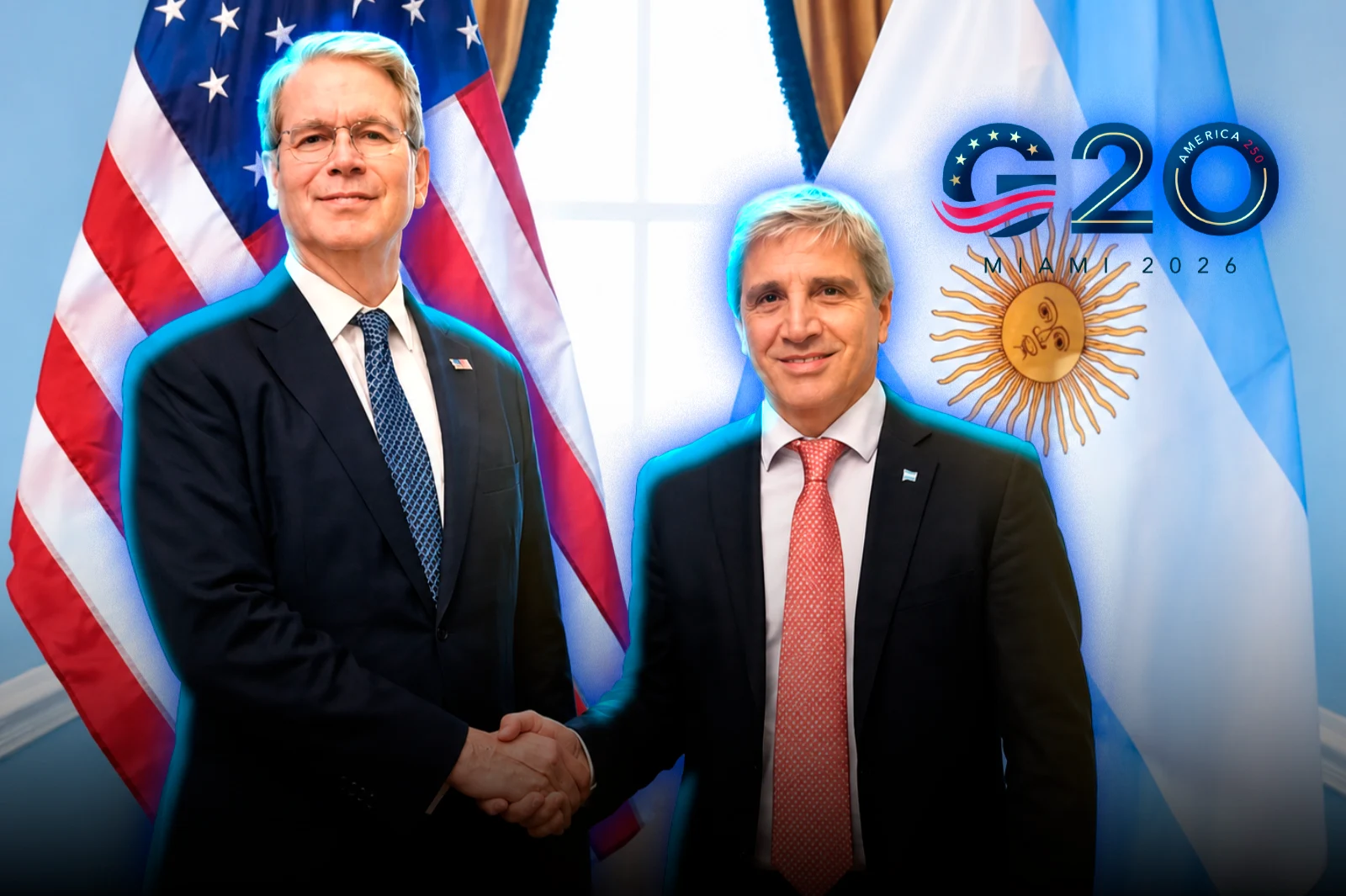 Luis Caputo viaja para exponer el plan económico de Milei ante el G20 y se reunirá con el secretario del Tesoro de EEUU