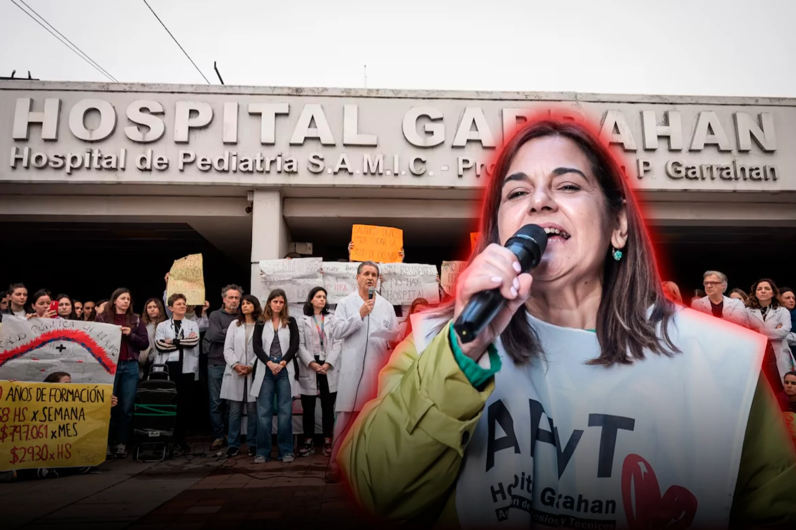 El Garrahan desvinculó a una gremialista que no atendió a ningún paciente en un año