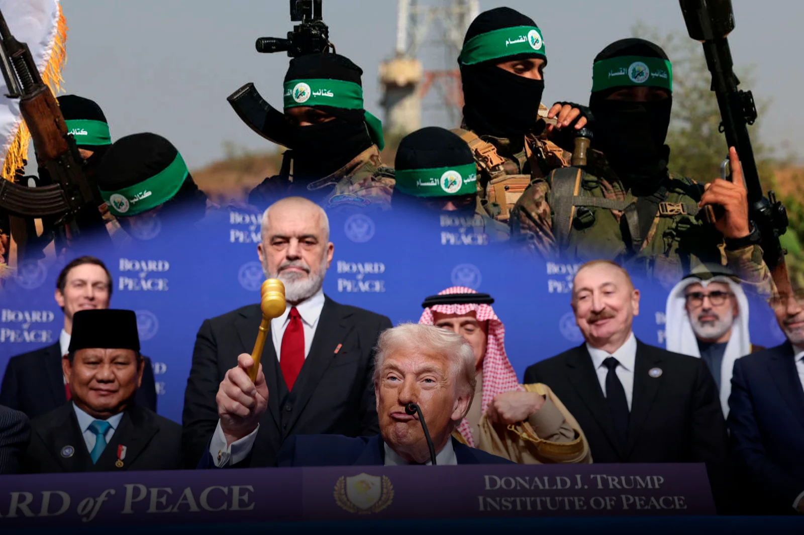 Trump's Peace Board rejected funding for the terrorist group Hamas and excluded it from the future government of Gaza