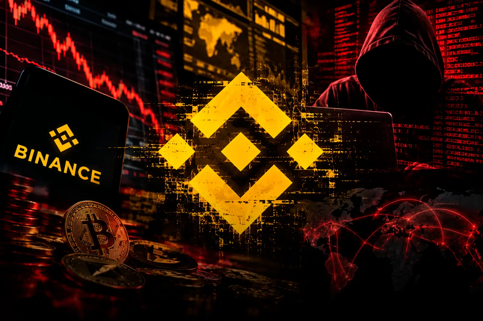 Binance investiga un posible hackeo de hasta USD 5.700 millones en criptomonedas