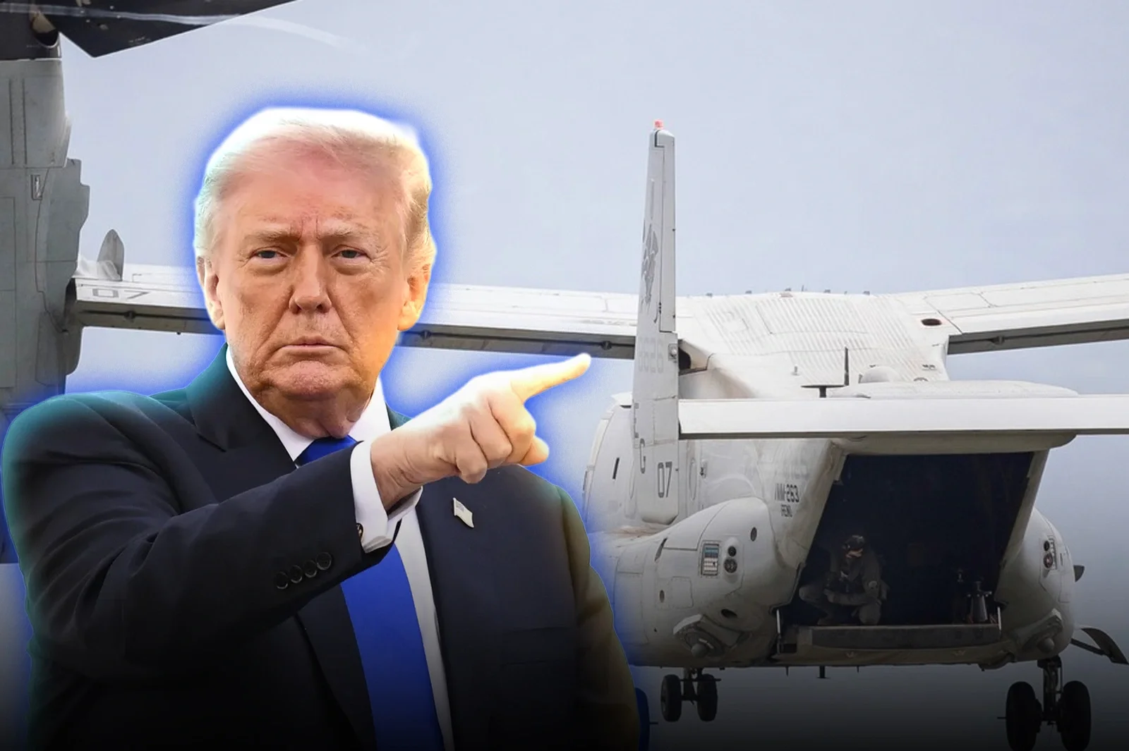 El gobierno de Donald Trump desplegó fuerzas militares y aeronaves de combate en Caracas