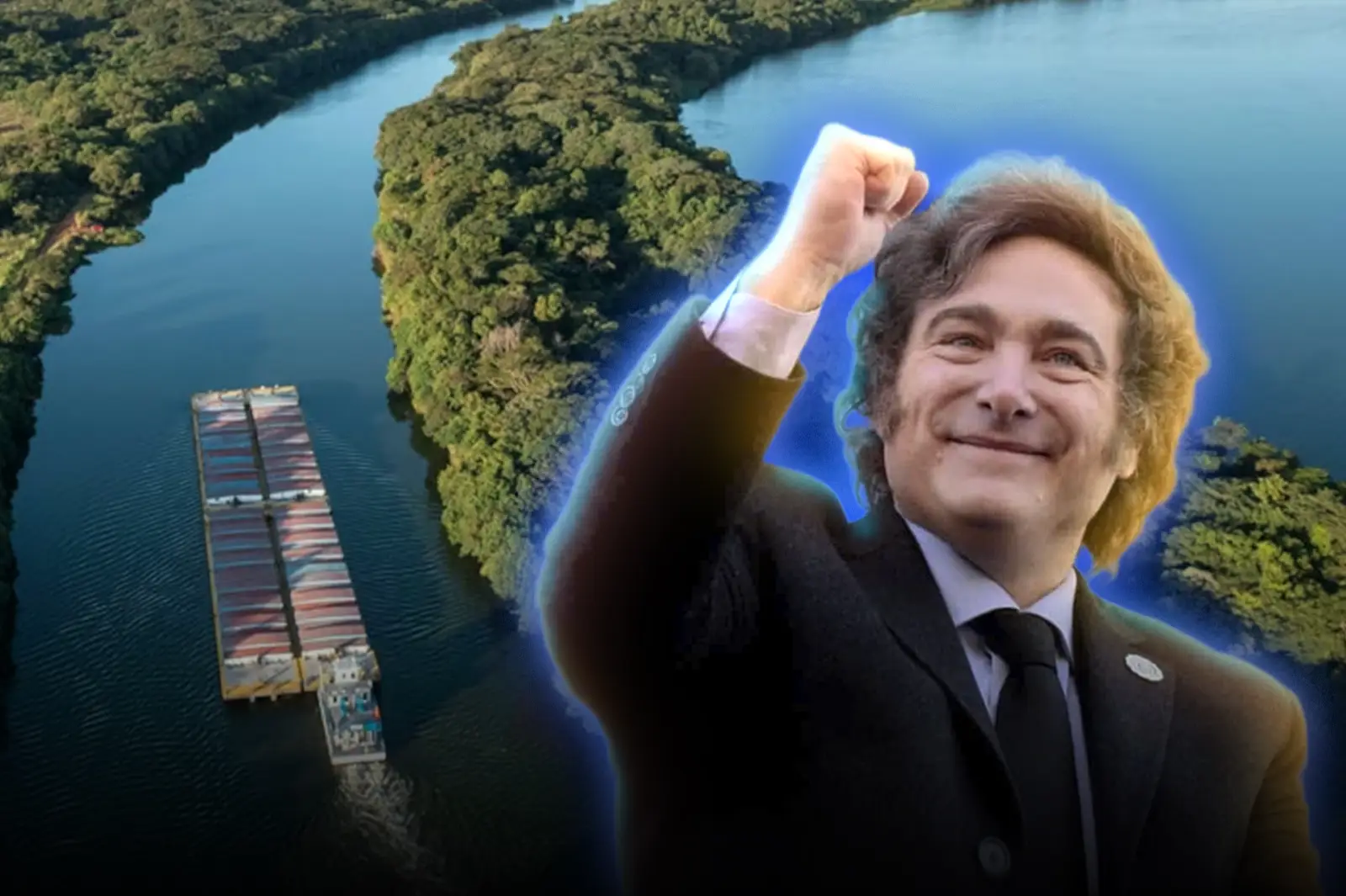Paraná-Paraguay Waterway: foreign trade entities expressed strong support for the concession promoted by Milei
