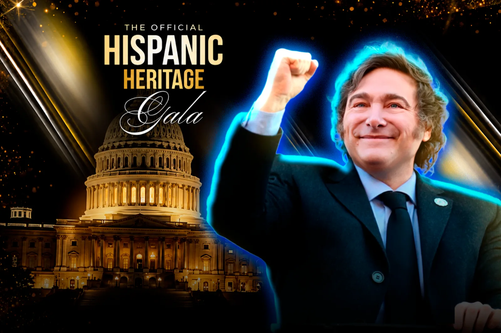 Milei habló en la Hispanic Heritage Gala: “No podemos ceder un milímetro en nuestra reconquista del hemisferio”
