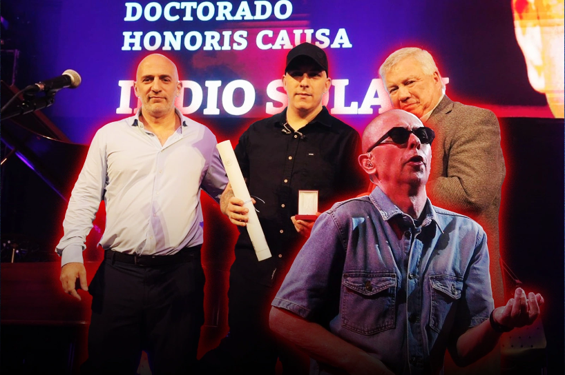 Despilfarro en la UBA: le entregaron un Honoris Causa al Indio Solari y organizaron una fiesta