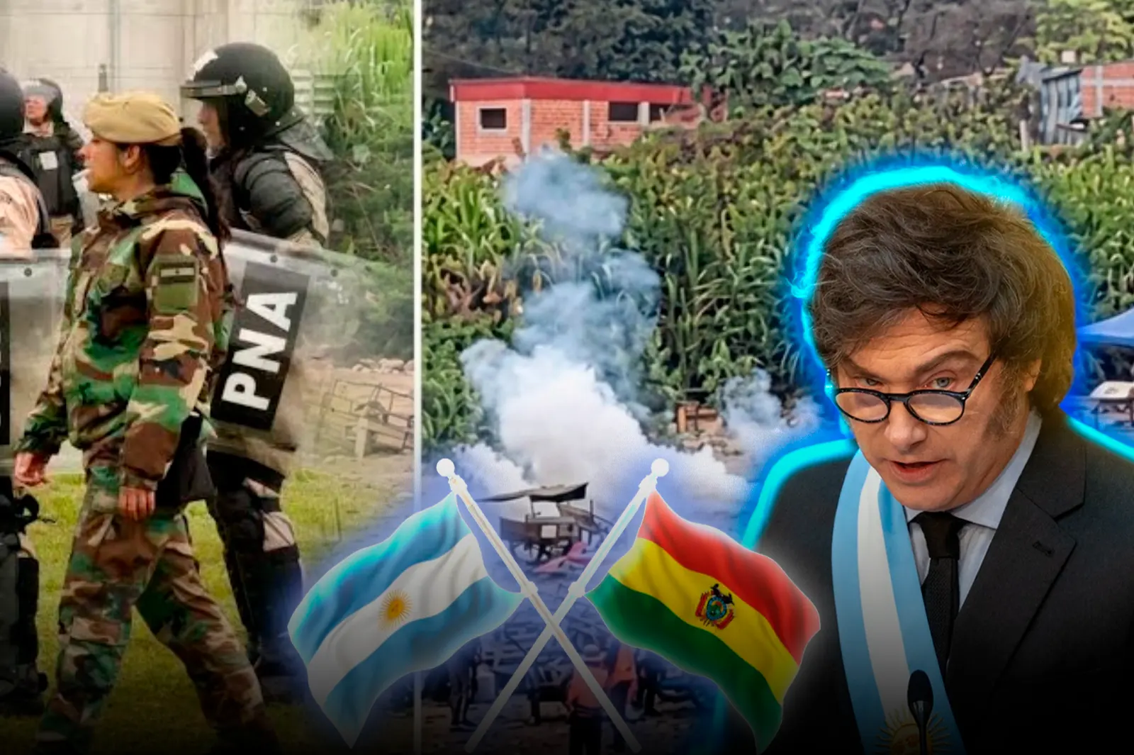 Argentine Naval Prefecture clashed with smugglers at the border with Bolivia