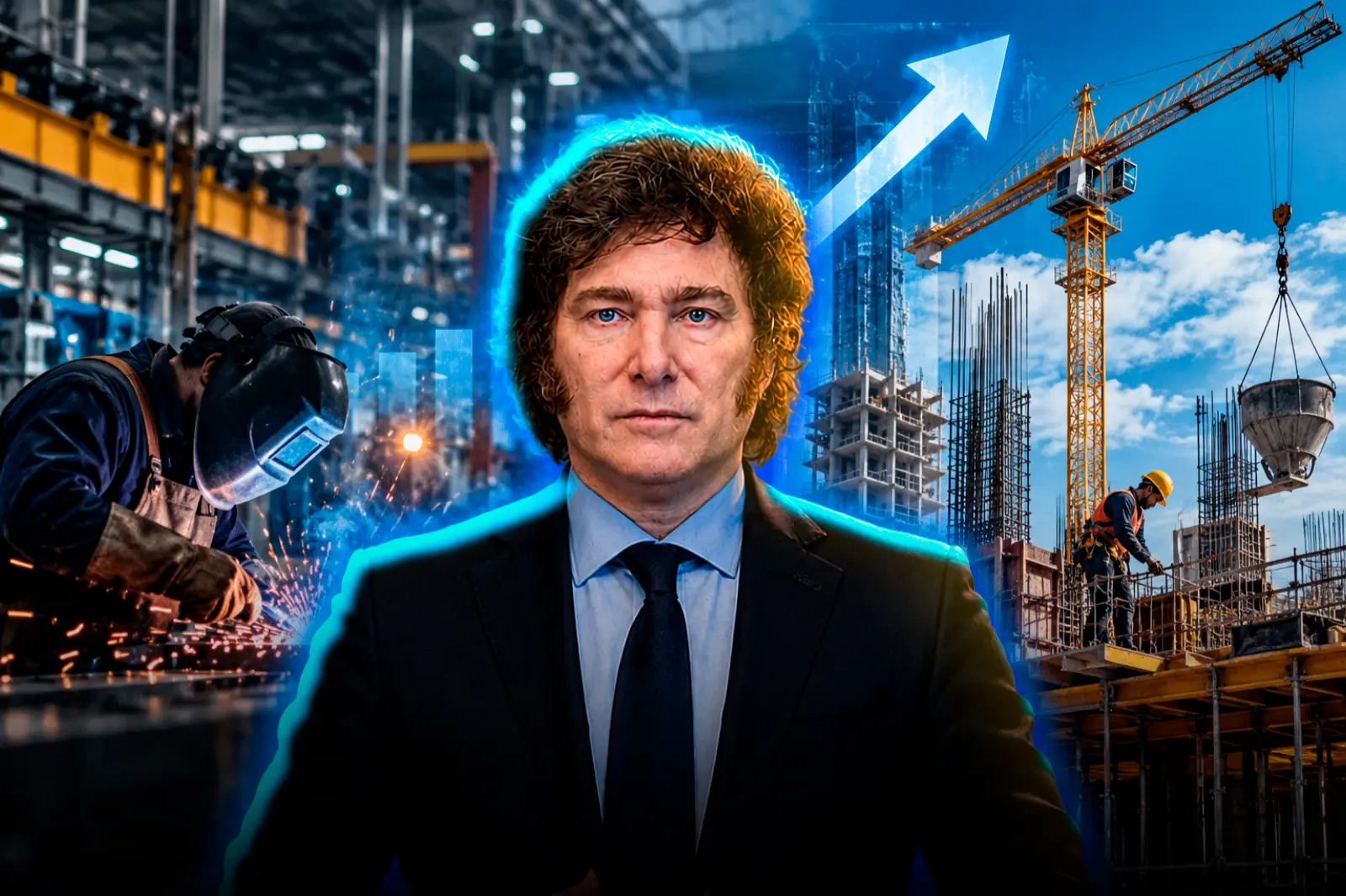 La producción industrial creció 1,9% y la construcción 0,4% frente al mes de julio
