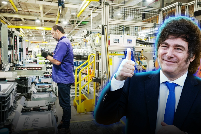 La capacidad instalada industrial subió más de 5 puntos en marzo y rozó el 60%