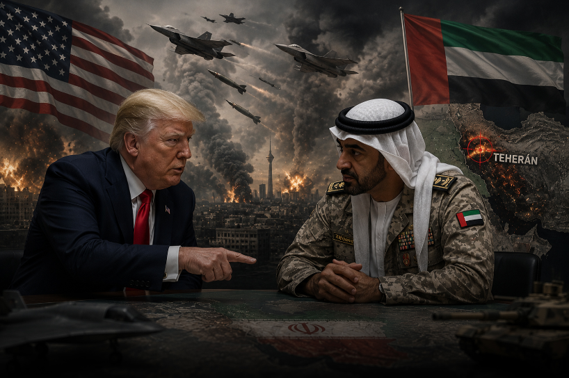 A report revealed that the UAE joined Trump in the war against Iran and launched bombings against Tehran.