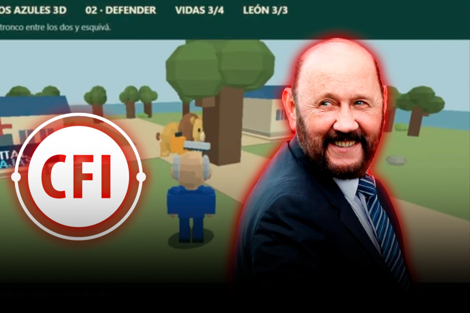 El CFI impulsó un videojuego donde Gildo Insfrán es un superhéroe que pelea contra Milei