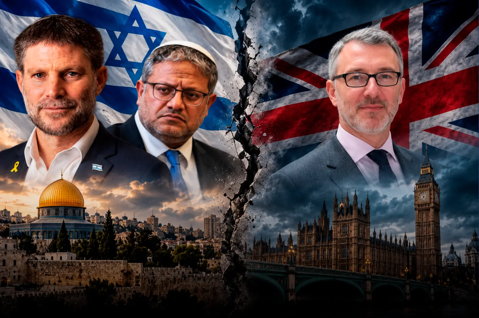 Diplomatic relations between Israel and the United Kingdom are severed