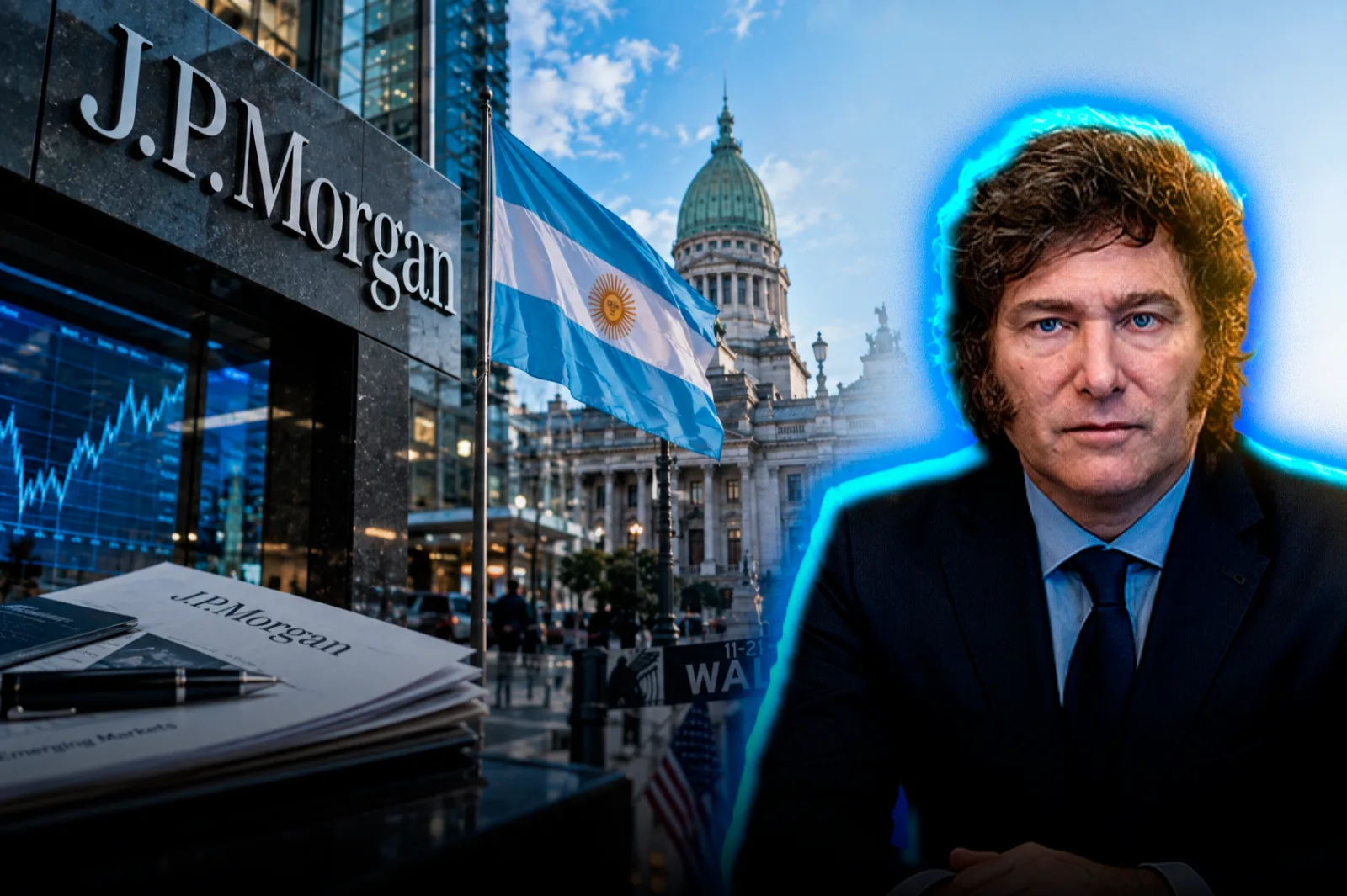 JP Morgan anticipated that Argentina will achieve investment grade if Milei is re-elected in 2027