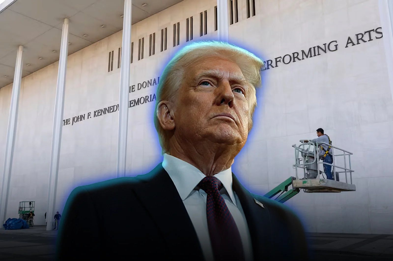 A Democratic judge ordered the removal of Donald Trump's name from the "Kennedy Center."