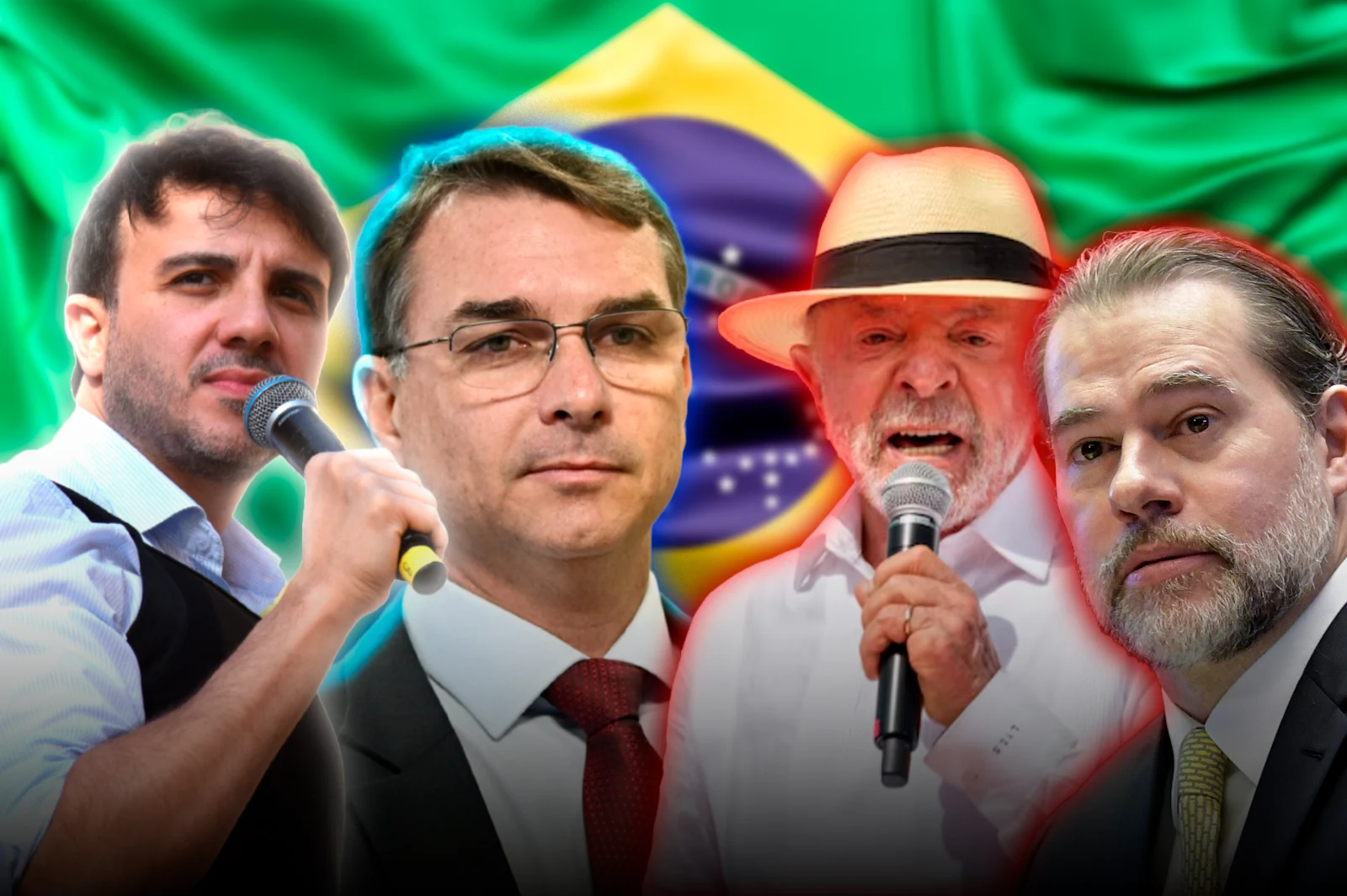 Flavio Bolsonaro respaldó a un candidato presidencial sancionado por un juez cercano a Lula