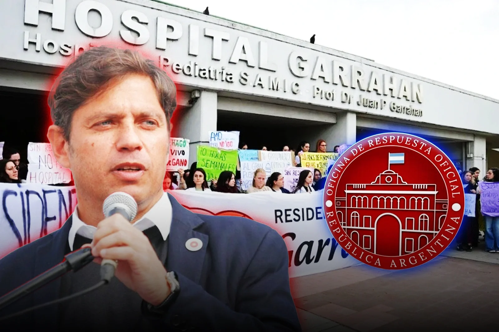 The Official Response Office exposed Kicillof's debt with Garrahan and the oncological treatments.