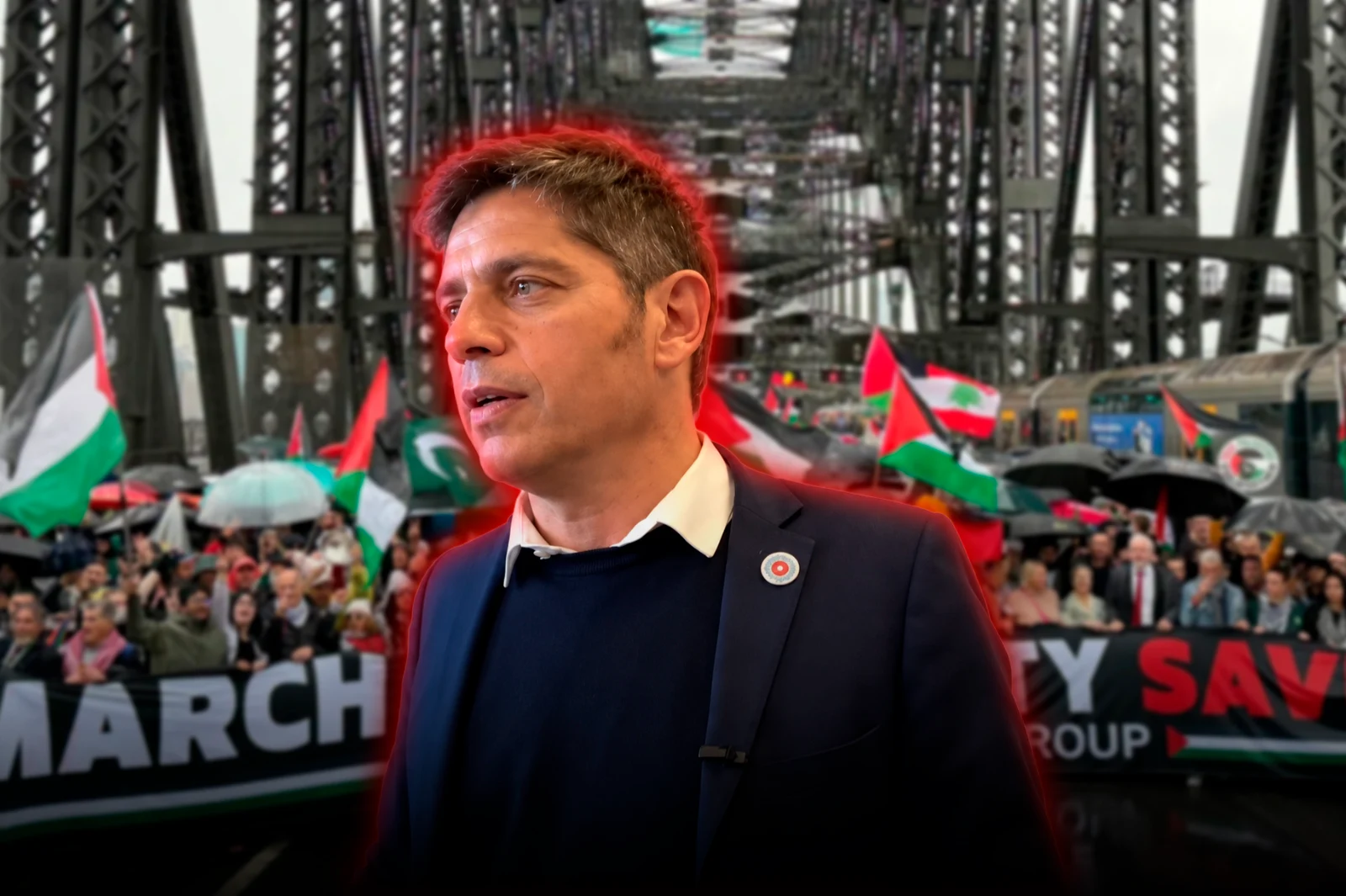 Izquierdistas criticaron a Kicillof por esquivar la pregunta sobre Palestina: "Con vos no vamos a ningún lado"