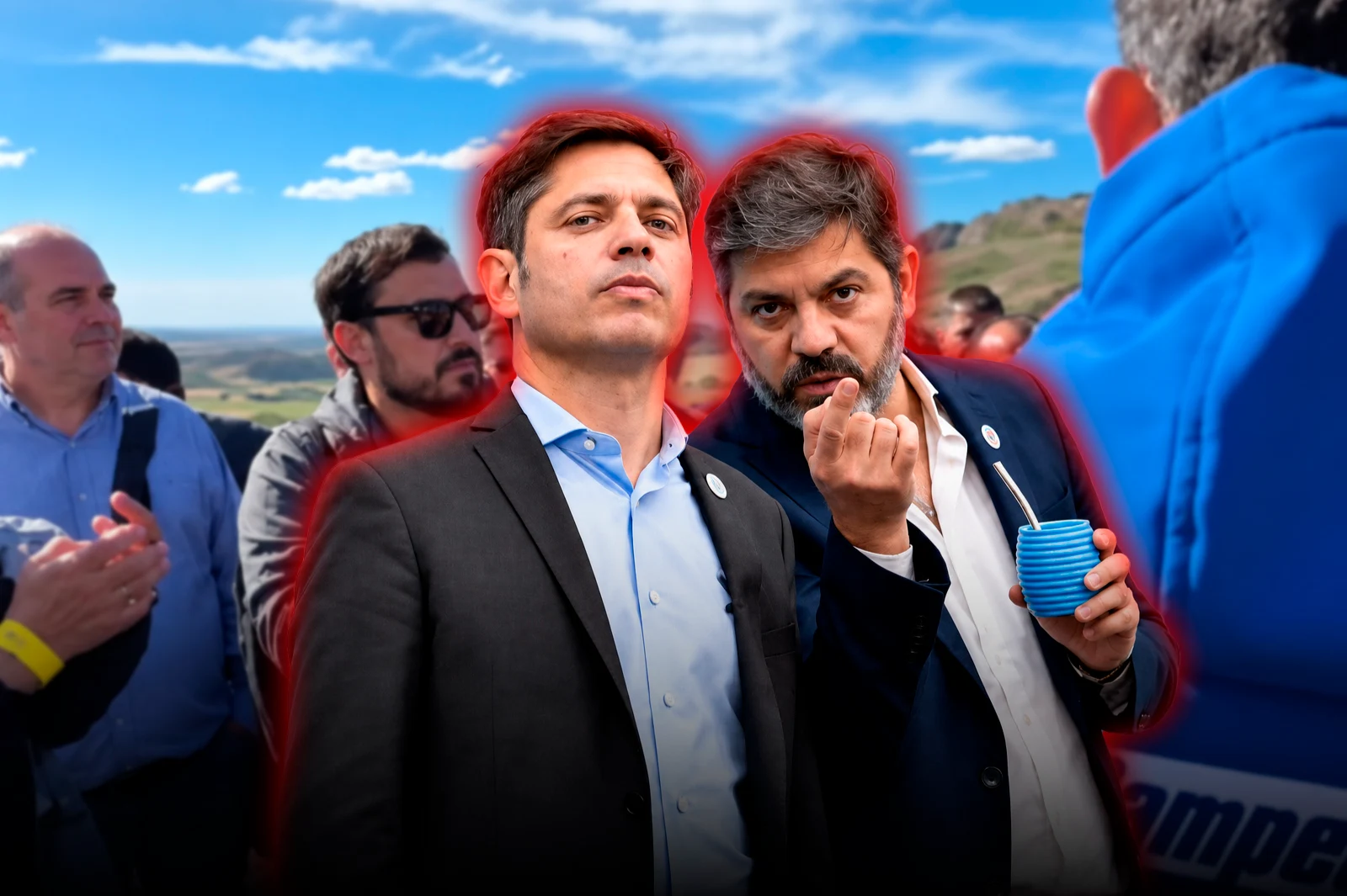 Axel Kicillof y Carlos Bianco escaparon de la prensa tras no poder explicar los fondos del Autódromo de Balcarce