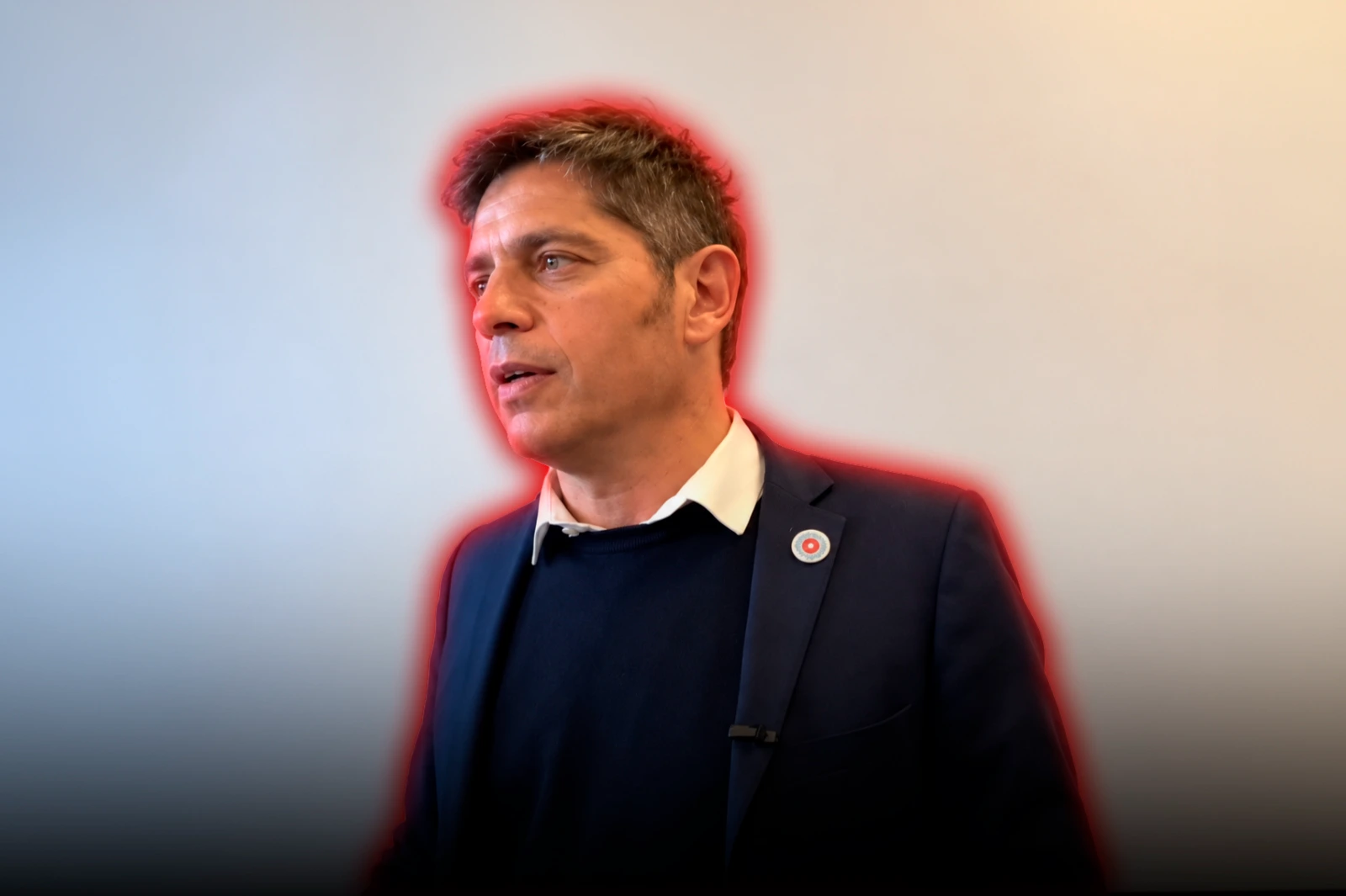 "ES UNA EMBOSCADA": Kicillof escapó temblando luego de que le pidieran condenar el "genocidio de Israel en Gaza"