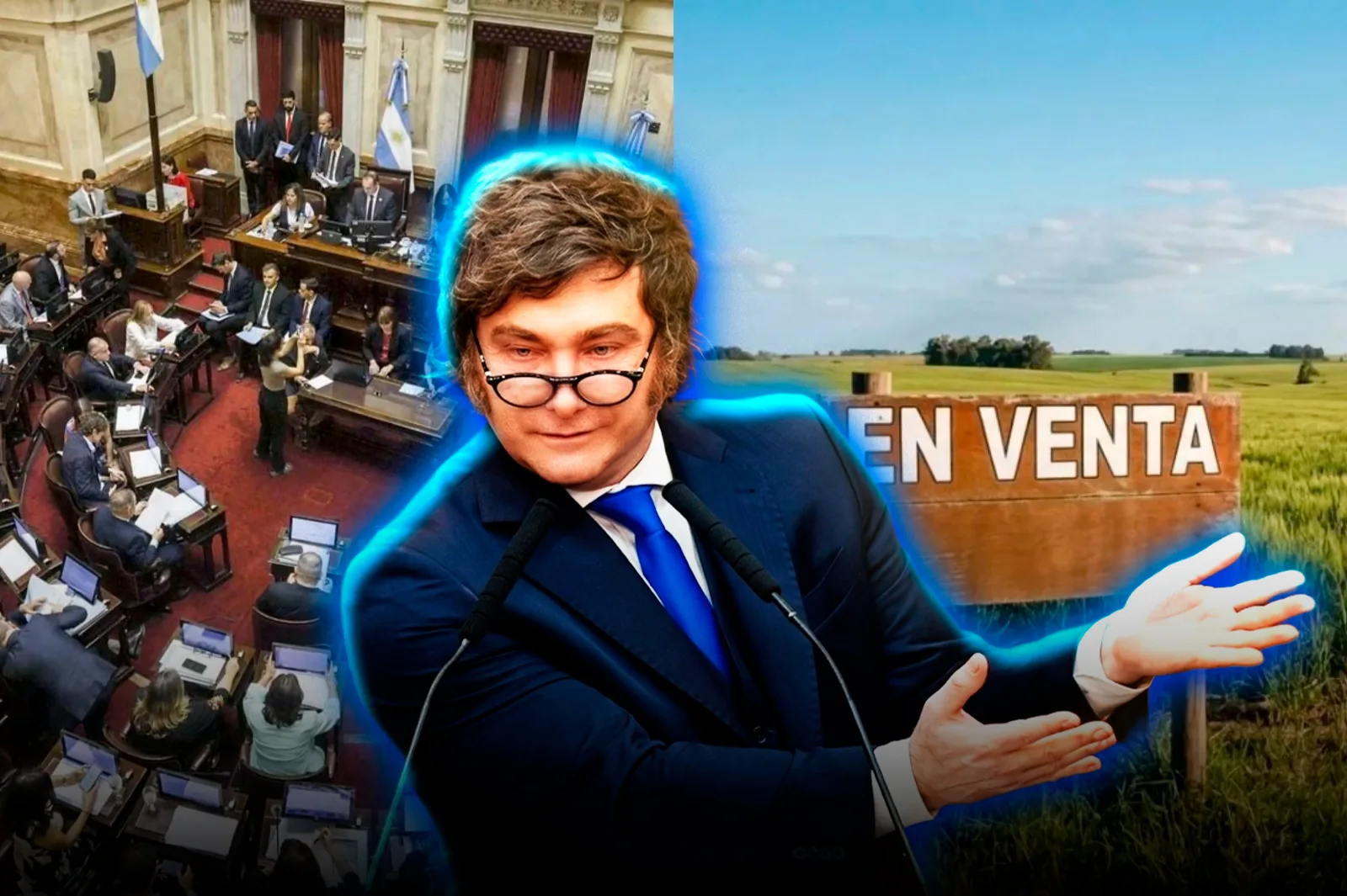 The current law allows foreign states to purchase land in Argentina, and Milei's reform aimed to prohibit it