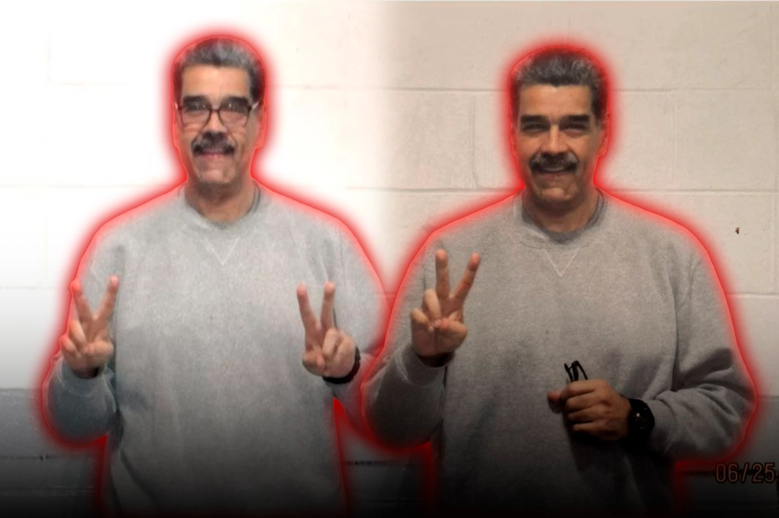 Nicolás Maduro reappeared on social media with photos from a prison in New York