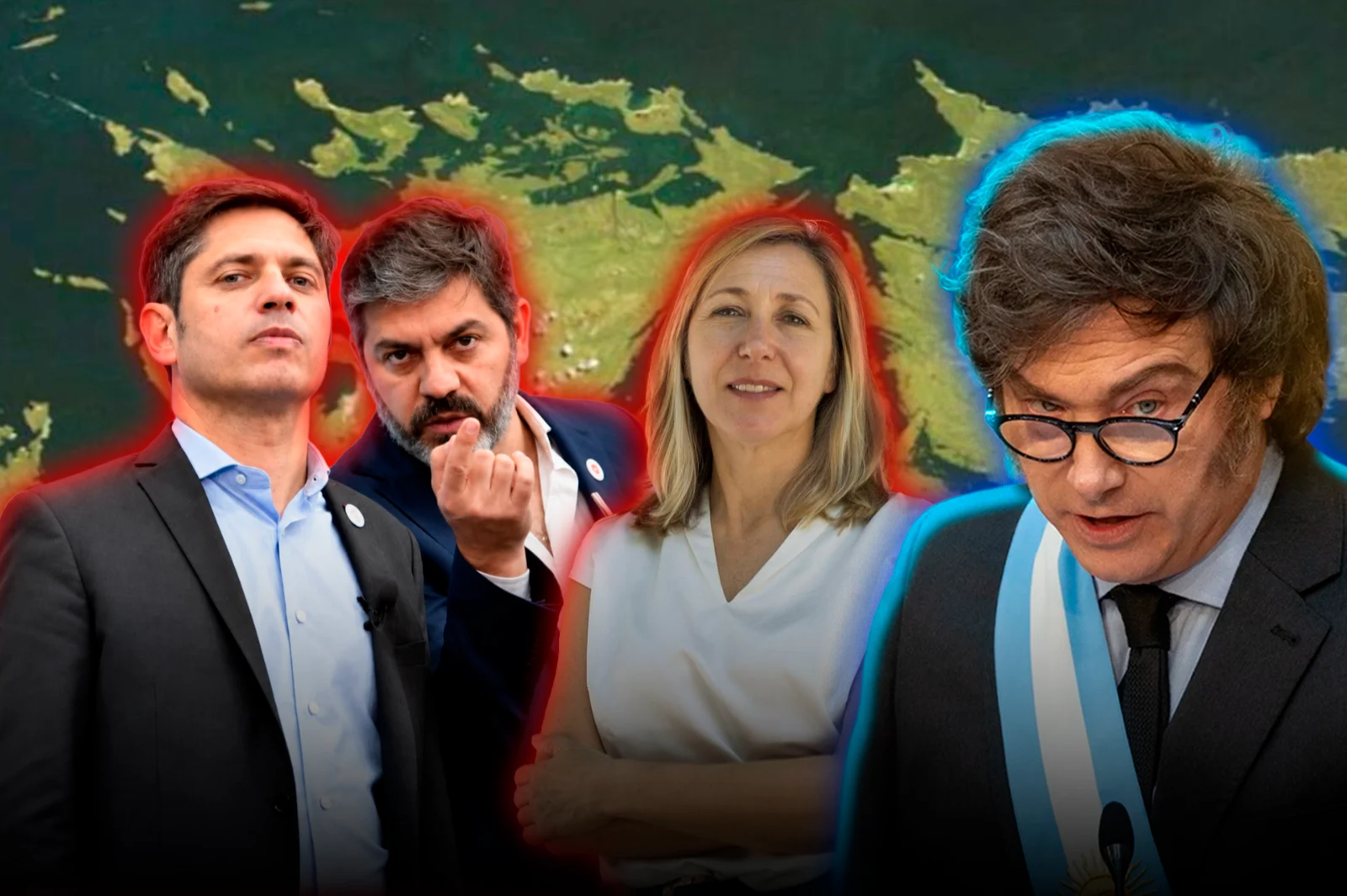 El kirchnerismo y el trotskismo salieron a operar contra las medidas de Milei para defender las Malvinas