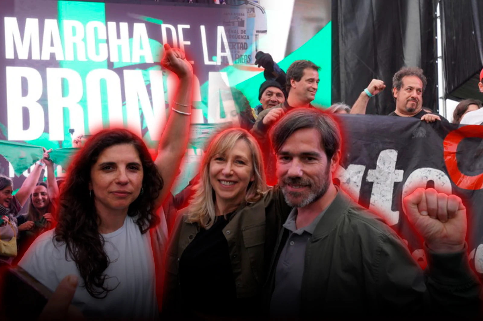 Fracasó la "Marcha de la Bronca" contra Milei: La izquierda marchó, no logró nada y se fue a su casa