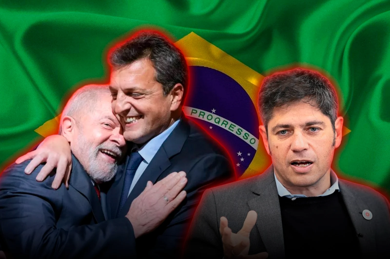 Balotaje en Brasil: Sergio Massa y Axel Kicillof ratificaron su apoyo al dictador Lula da Silva