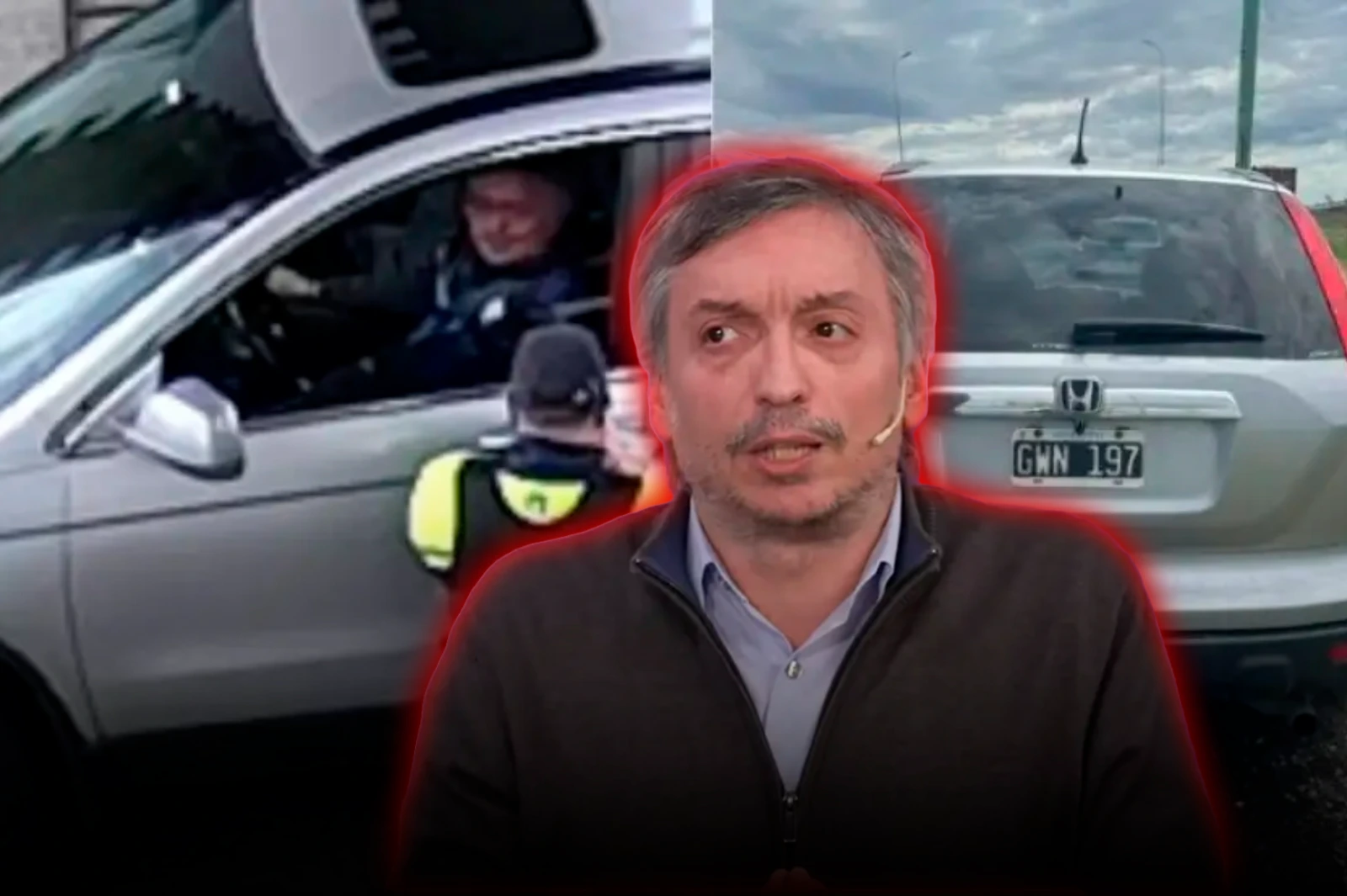 Detuvieron a Máximo Kirchner manejando una camioneta con pedido de captura