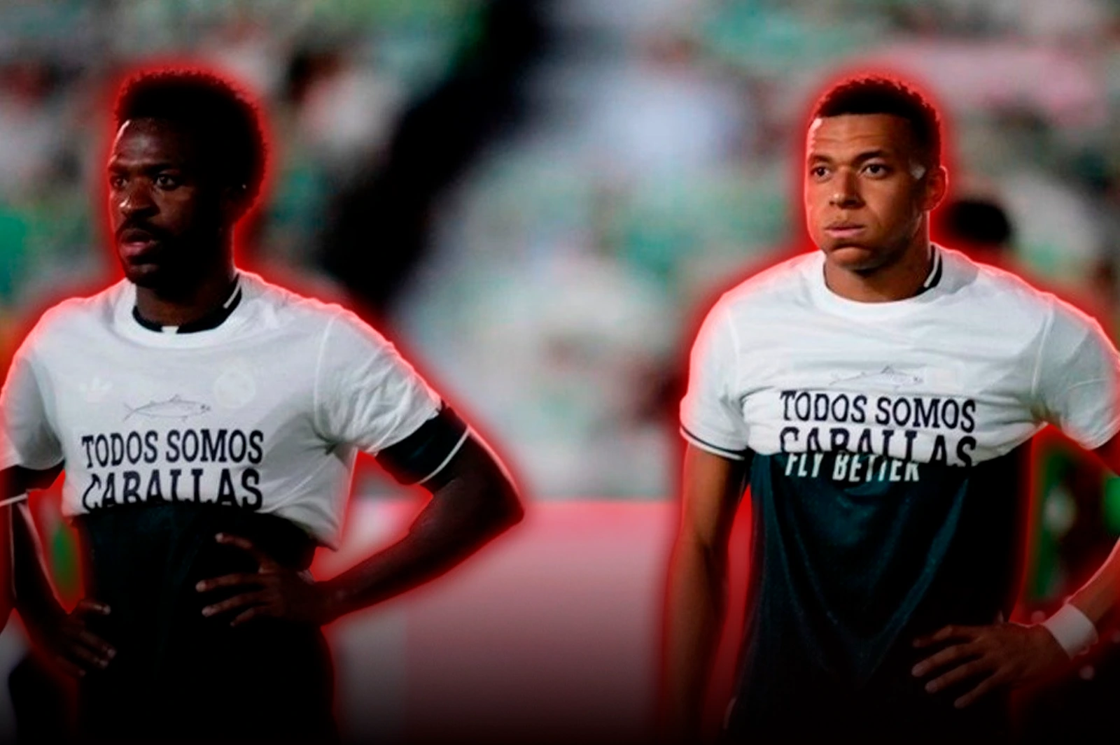 Los africanos Kylian Mbappé y Vinícius Jr. rechazaron lucir la camiseta en apoyo a Ceuta