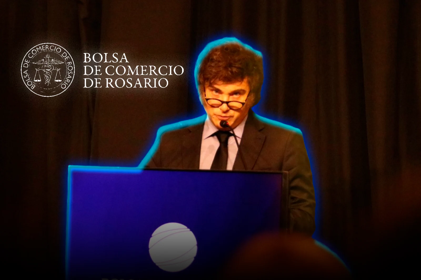 Javier Milei habló en la Bolsa de Comercio de Rosario: “Yo anuncié mi política y la cumplí”