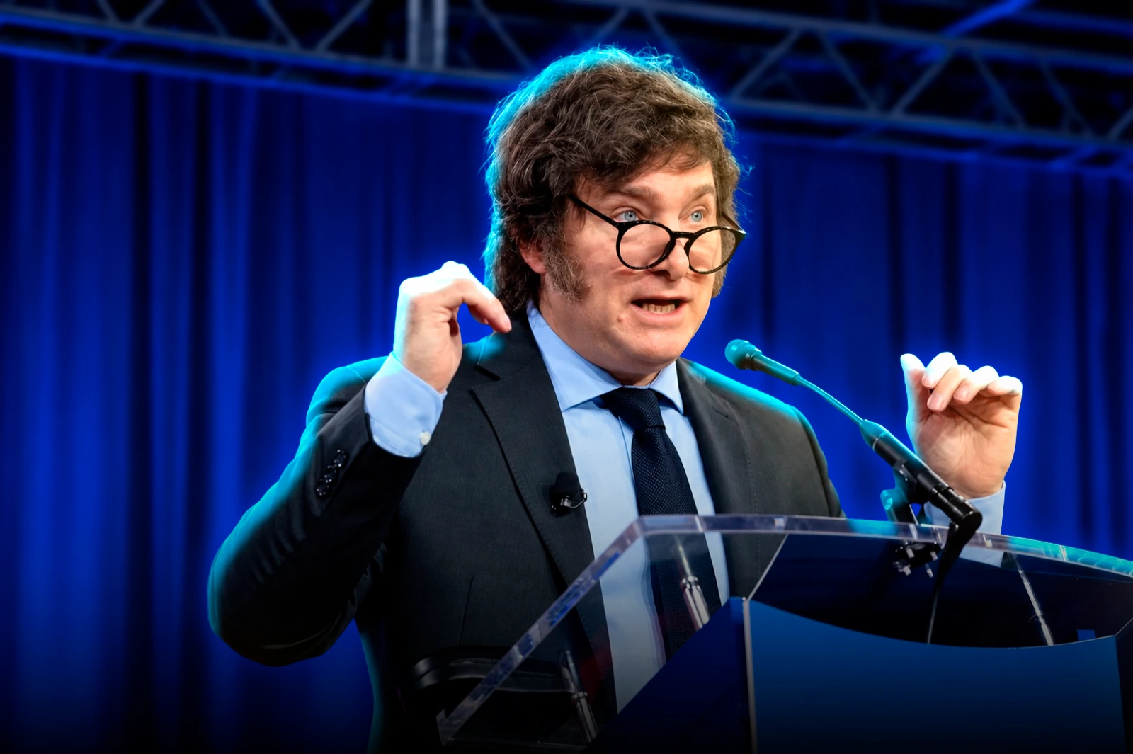 El Presidente Javier Milei brindó un discurso en el Coloquio IDEA 2026