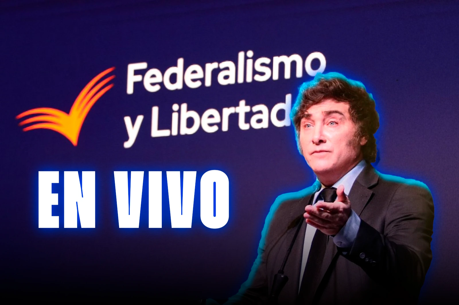 LIVE: Javier Milei gives a conference at the Federalism and Freedom Foundation in New York