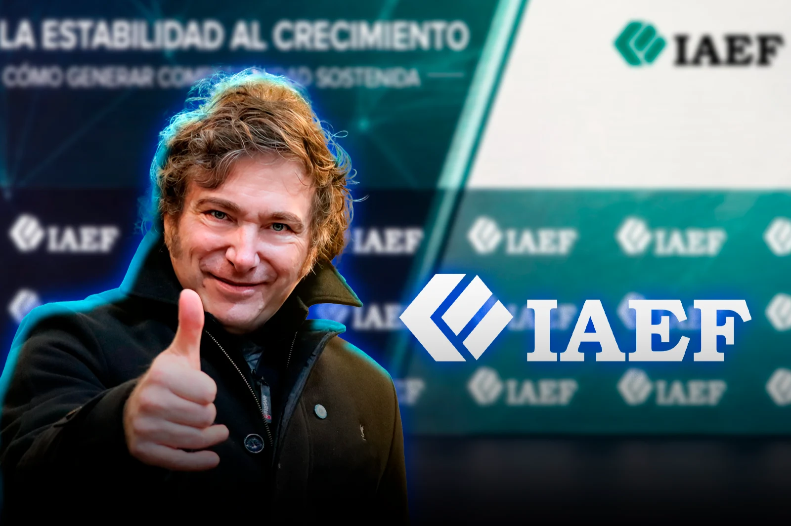 Milei habló ante empresarios en el IAEF: “La expansión de las exportaciones nos permite avanzar por Malvinas”