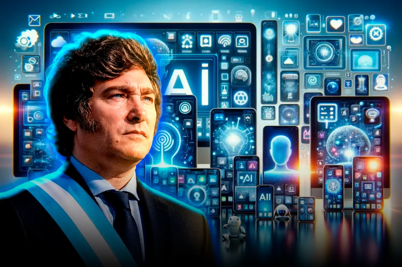 Milei defendió el desarrollo de la inteligencia artificial y convocó a científicos y emprendedores del mundo