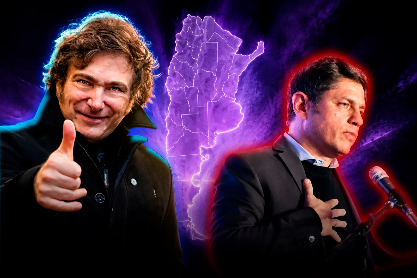 Javier Milei lidera la intención de voto y le saca 17 puntos a Kicillof en un eventual balotaje