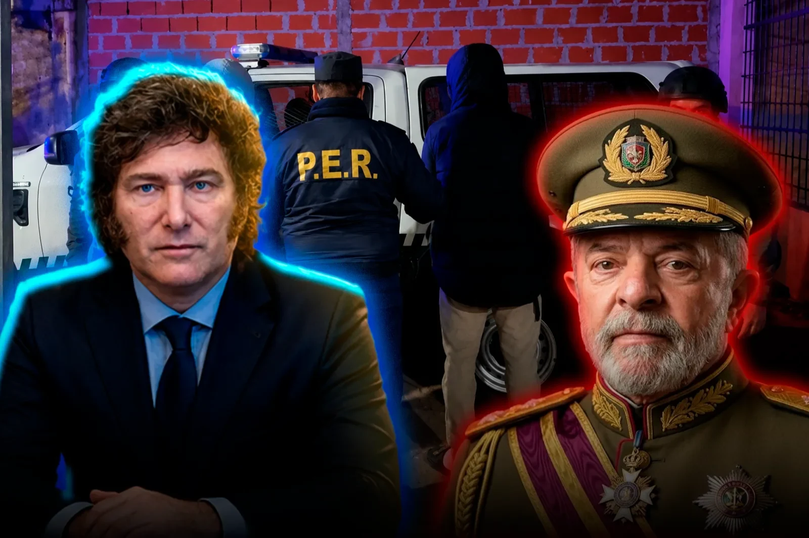 Javier Milei y Lula da Silva.