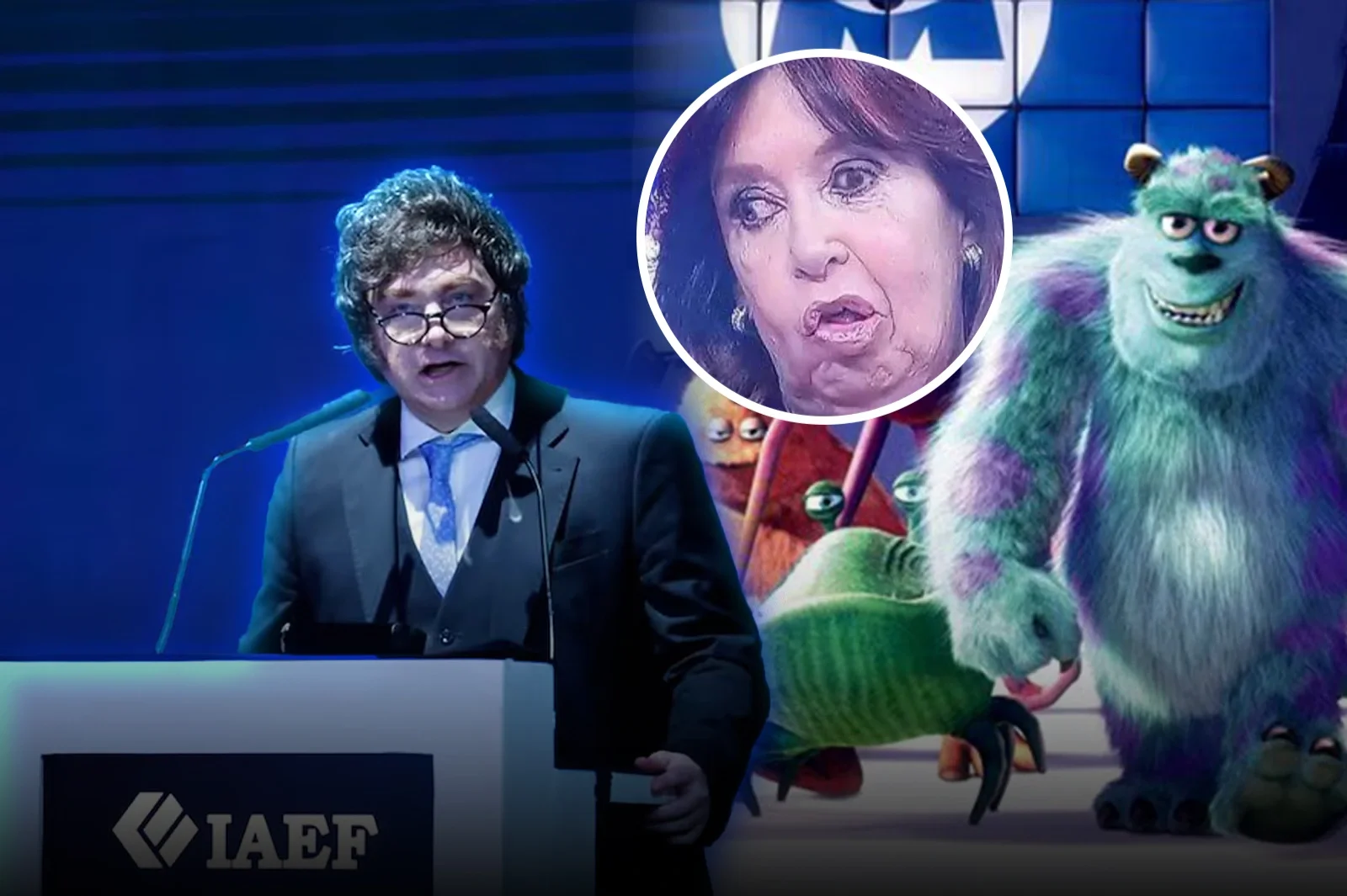 Milei aludió a Monsters Inc. para hablar del kirchnerismo: “No nos asustan más”
