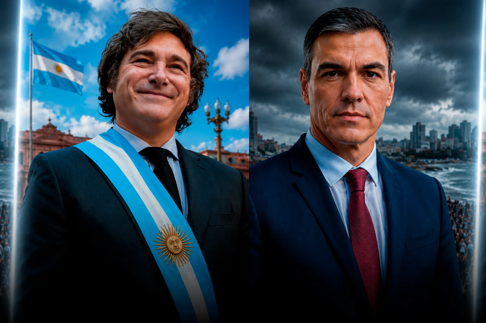 Milei decretó la expulsión de extranjeros que insulten a la Argentina; Sánchez permitió el ingreso de 40.000 inmigrantes