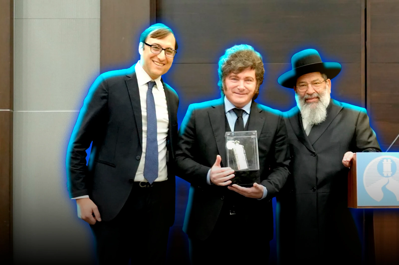 Milei fue premiado en Nueva York por su apoyo a Israel y al pueblo judío