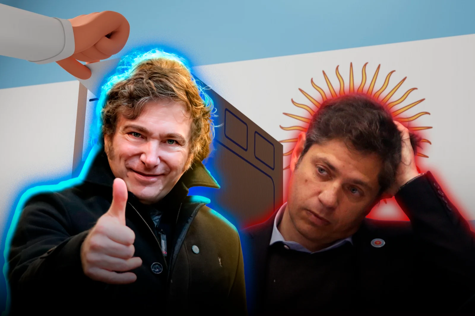 Javier Milei lidera la intención de voto y supera por casi 15 puntos a Kicillof