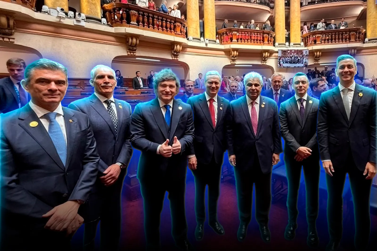 El presidente Javier Milei se consolida como el líder de la derecha en la región