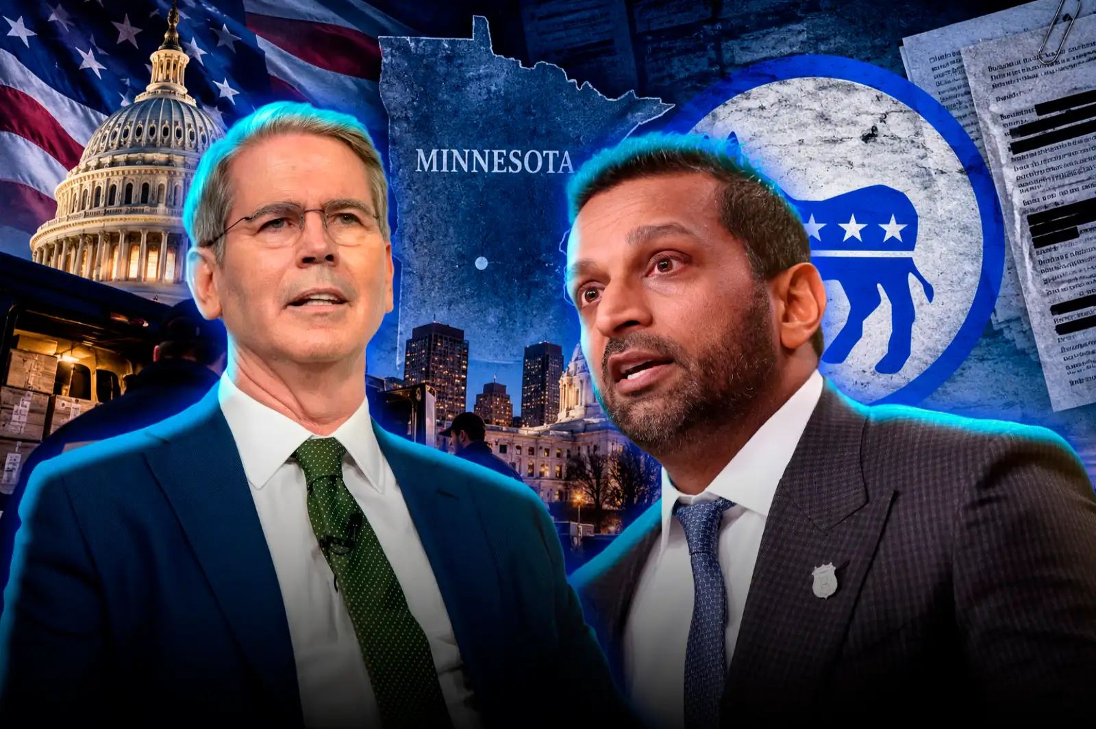 The FBI and the U.S. Treasury dismantled a fraud network in Minnesota backed by the Democratic Party