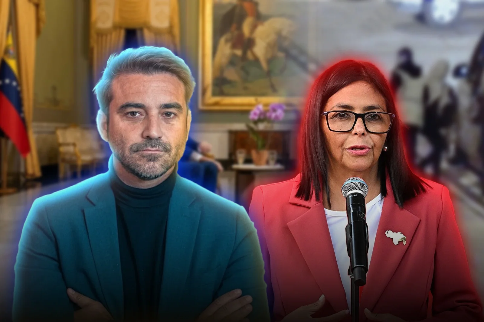La versión de Delcy Rodríguez sobre el escándalo de Barajas: “La mentira fue titular durante seis años”