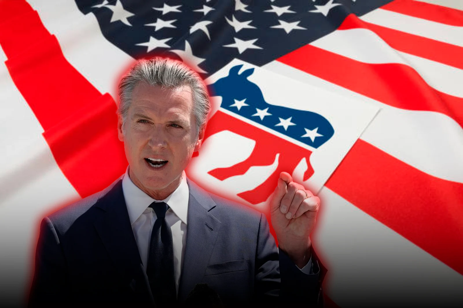 Gavin Newsom downplayed the socialist advance and acknowledges its growing influence in the Democratic Party