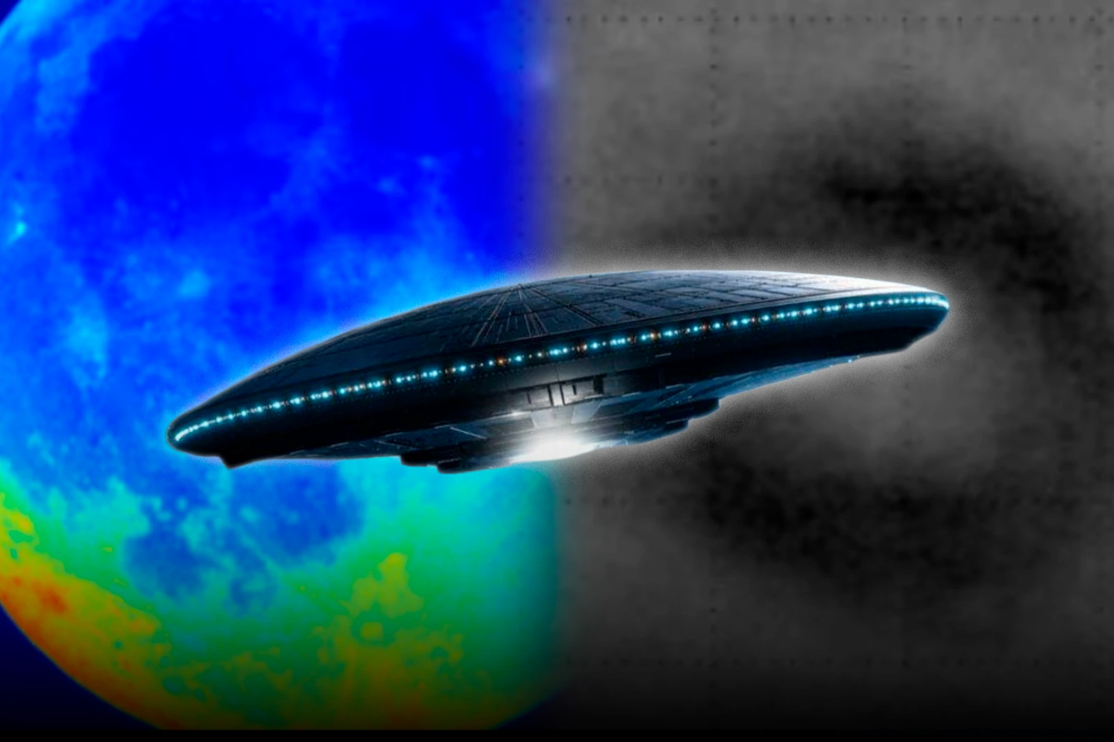 Ukrainian scientists claimed to have detected more than 20 giant UFOs on the Moon
